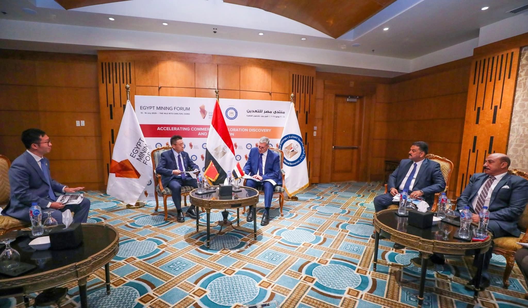 وزير البترول يلتقي وفد "آسيا بوتاش" الصينية لبحث فرص الاستثمار في قطاع التعدين المصري