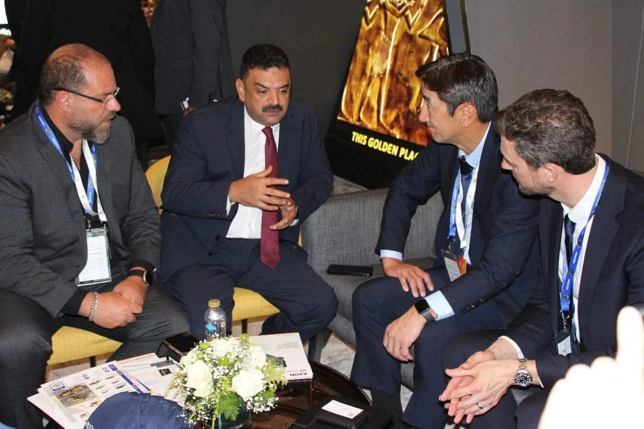 هيئة الثروة المعدنية والصناعات التعدينية تبحث سبل التعاون مع شركة Komatsu اليابانية
